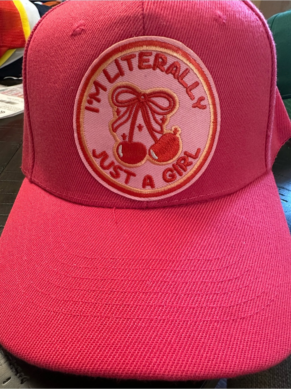 I’m Literally Just A Girl Ball Cap